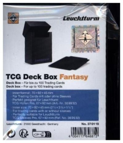 TCG Deck Box schwarz