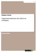 Organisationsformen der Arbeit im Gefängnis
