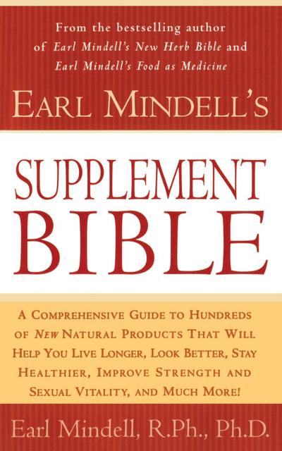 EARL MINDELLS SUPPLEMENT BIBLE