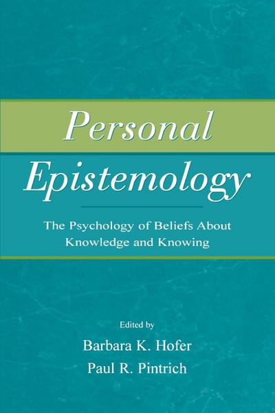 Personal Epistemology