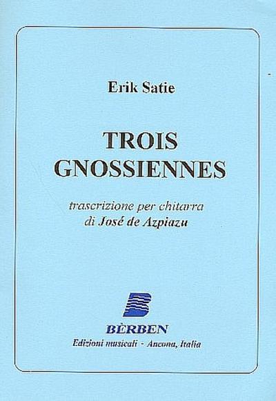 3 gnossiennes per chitarra