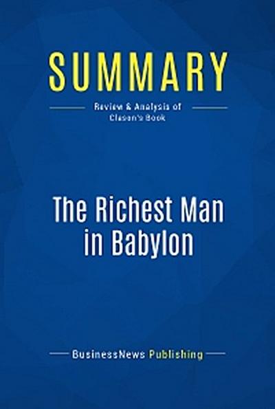 Summary: The Richest Man in Babylon