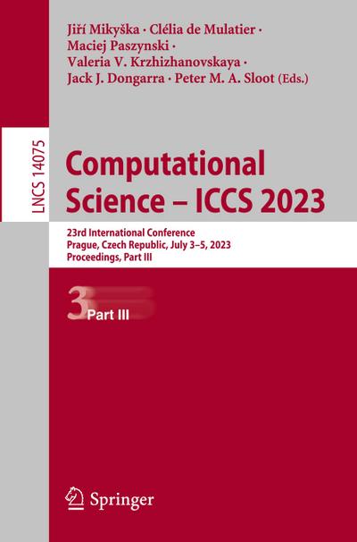 Computational Science - ICCS 2023