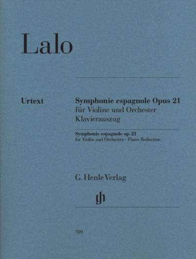 Edouard Lalo - Symphonie espagnole d-moll op. 21 für Violine und Orchester