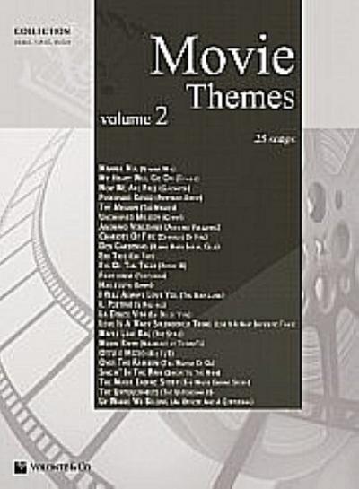 Movie Themes, für Klavier und Gesang. Vol.2