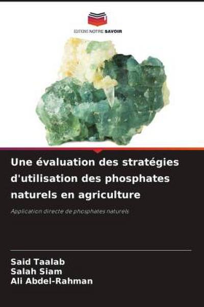 Une évaluation des stratégies d’utilisation des phosphates naturels en agriculture