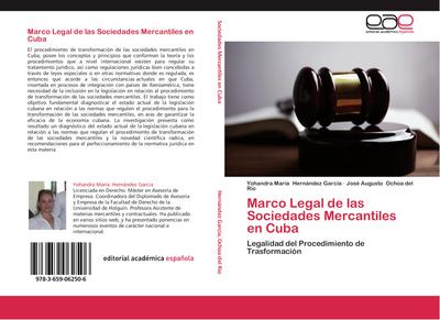 Marco Legal de las Sociedades Mercantiles en Cuba