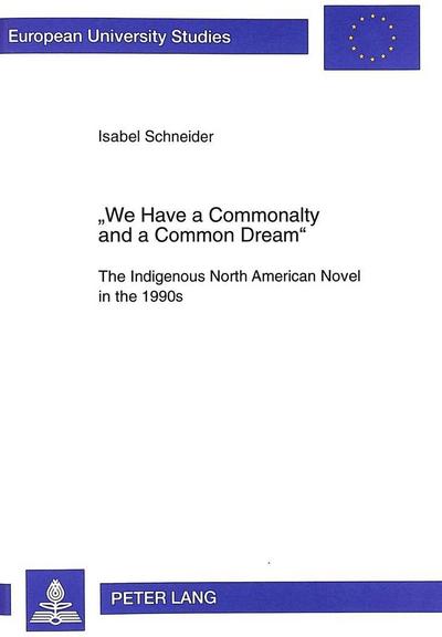 "We Have a Commonalty and a Common Dream"