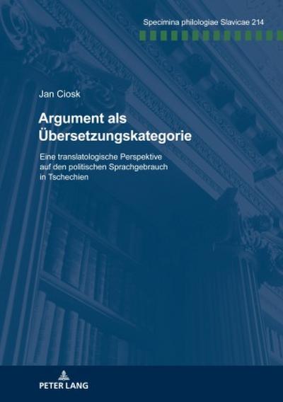 Argument als Übersetzungskategorie