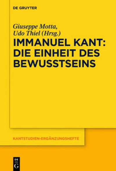 Immanuel Kant - Die Einheit des Bewusstseins