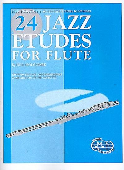 24 Jazz Etudes (+CD)for flute