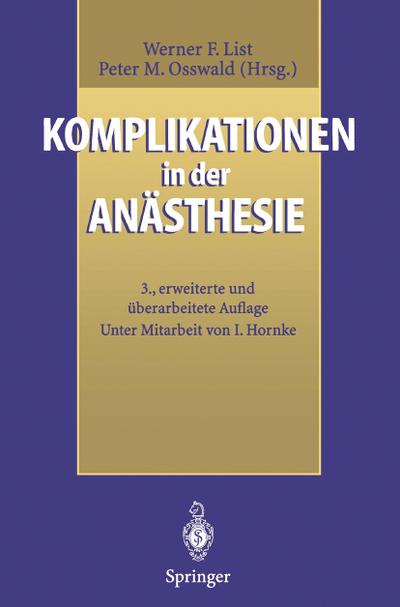 Komplikationen in der Anästhesie