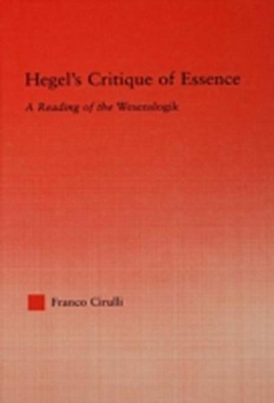 Hegel’’s Critique of Essence