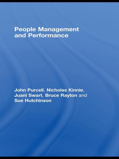 People Management and Performance