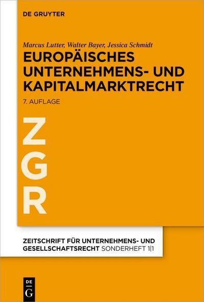 Europäisches Unternehmens- und Kapitalmarktrecht