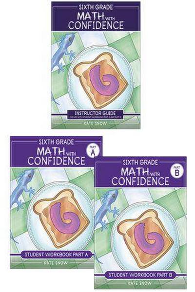 Sixth Grade Math with Confidence Complete Bundle