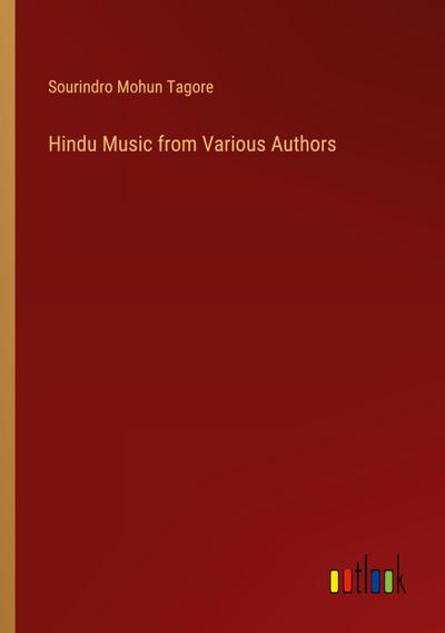 Hindu Music from Various Authors