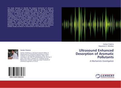 Ultrasound Enhanced Desorption of Aromatic Pollutants