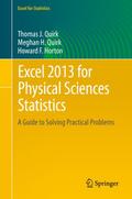 Excel 2013 for Physical Sciences Statistics
