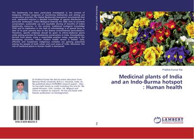 Medicinal plants of India and an Indo-Burma hotspot : Human health
