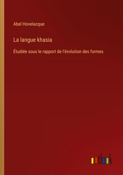 La langue khasia