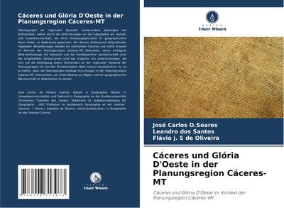 Cáceres und Glória D’Oeste in der Planungsregion Cáceres-MT