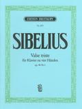 Valse triste op.44,1für Klavier zu 4 Händen