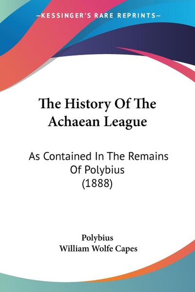 The History Of The Achaean League