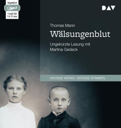 Wälsungenblut, 1 Audio-CD, 1 MP3