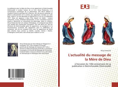 L’actualité du message de la Mère de Dieu