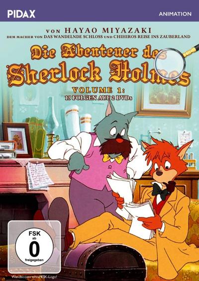 Die Abenteuer des Sherlock Holmes. Vol.1, 2 DVDs