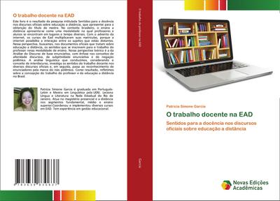 O trabalho docente na EAD - Patricia Simone Garcia
