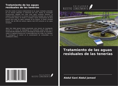 Tratamiento de las aguas residuales de las tenerías