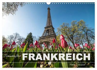 Traumhaftes Frankreich (Wandkalender 2026 DIN A3 quer), CALVENDO Monatskalender
