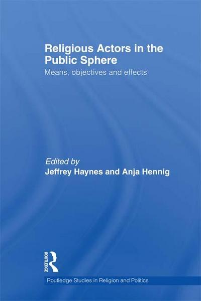 Religious Actors in the Public Sphere