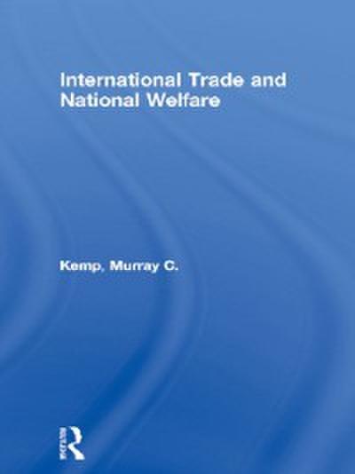 International Trade and National Welfare