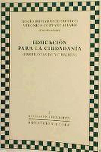Educación para la ciudadanía : propuestas de actuación