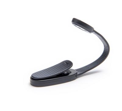 Flexilight Xtra Black - 2 LED Leselampe Buchleuchte: Mit 2 LEDs und extralangem Hals