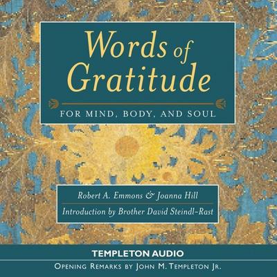 Words of Gratitude Mind Body & Soul