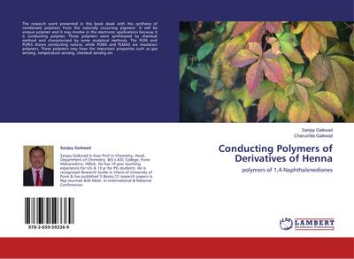 Conducting Polymers of Derivatives of Henna