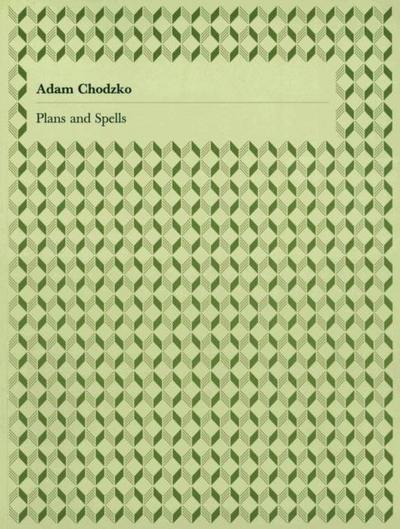 Plans and Spells- Adam Chodzko