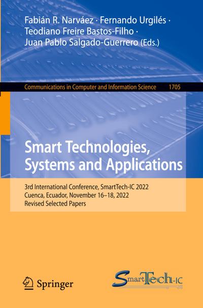 Smart Technologies, Systems and Applications