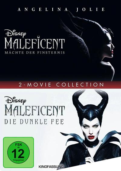 Maleficent 1+2 - 2 Disc DVD
