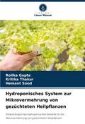 Hydroponisches System zur Mikrovermehrung von gezüchteten Heilpflanzen