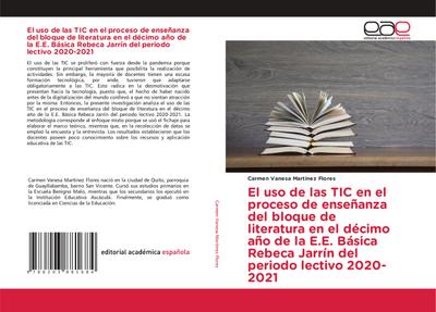 El uso de las TIC en el proceso de enseñanza del bloque de literatura en el décimo año de la E.E. Básica Rebeca Jarrín del periodo lectivo 2020-2021