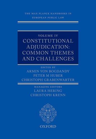 The Max Planck Handbooks in European Public Law