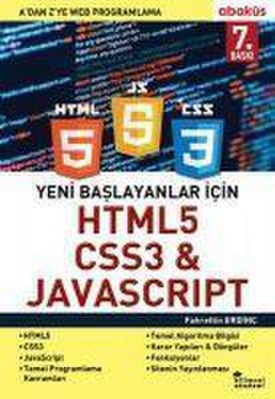 Yeni Baslayanlar Icin HTML5, CSS3 ve Javascript