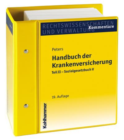 Handbuch der Krankenversicherung Teil II - SGB V