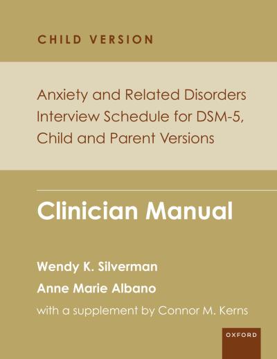 Anxiety and Related Disorders Interview Schedule for Dsm-5, Child and Parent Version