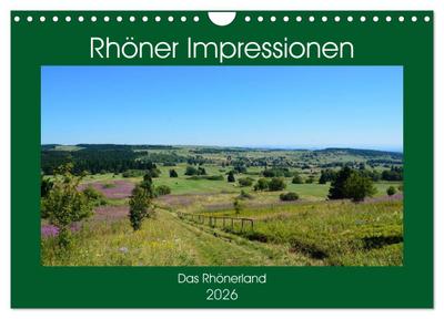 Rhöner Impressionen (Wandkalender 2026 DIN A4 quer), CALVENDO Monatskalender